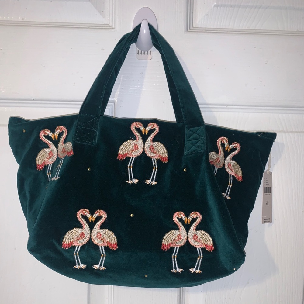 Flamingo bag Anthropologie